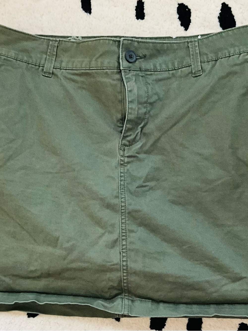 Sonoma Olive Green Utility Mini  Skort